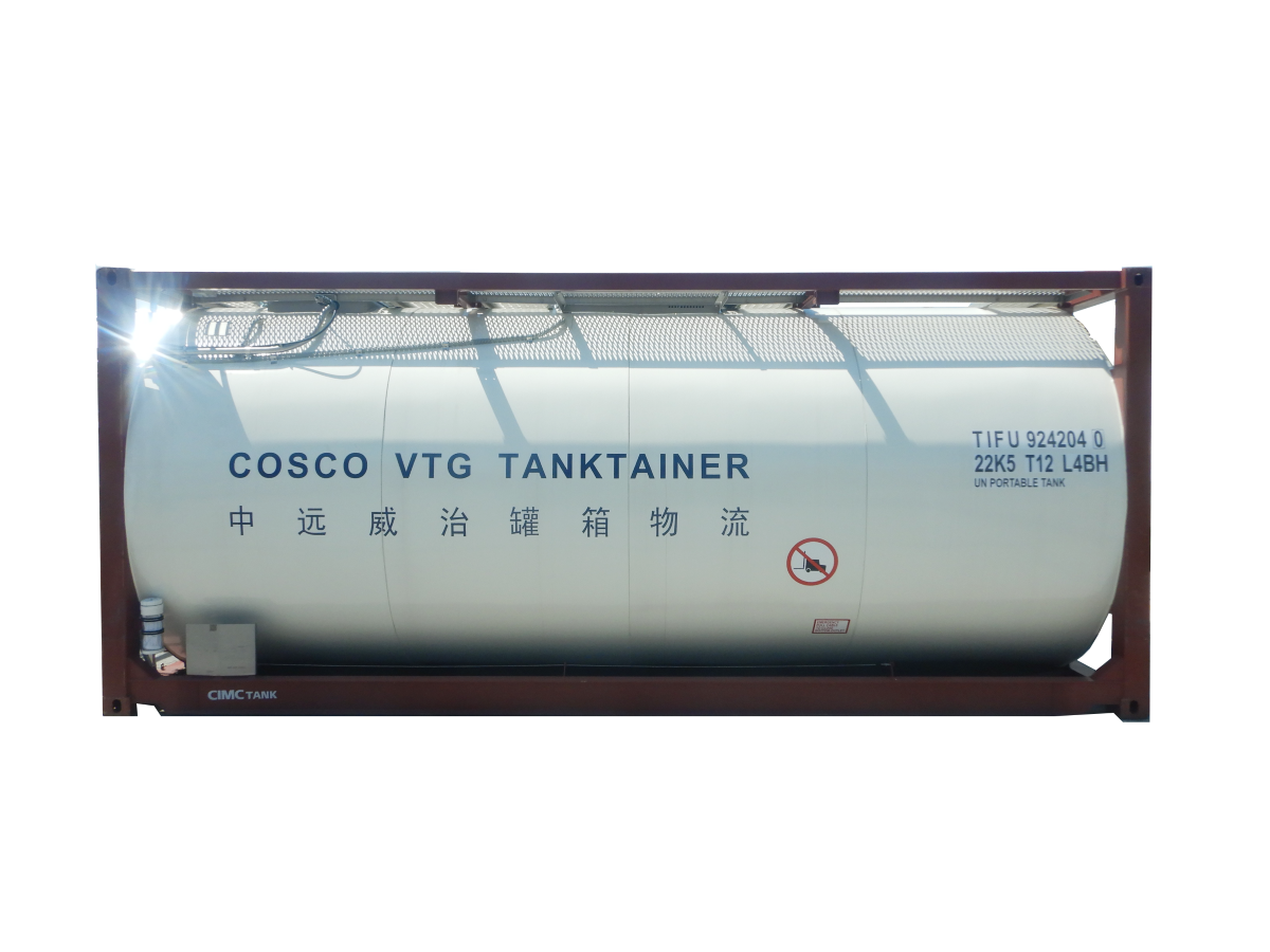 尺度型乙二醇加热造冷罐箱